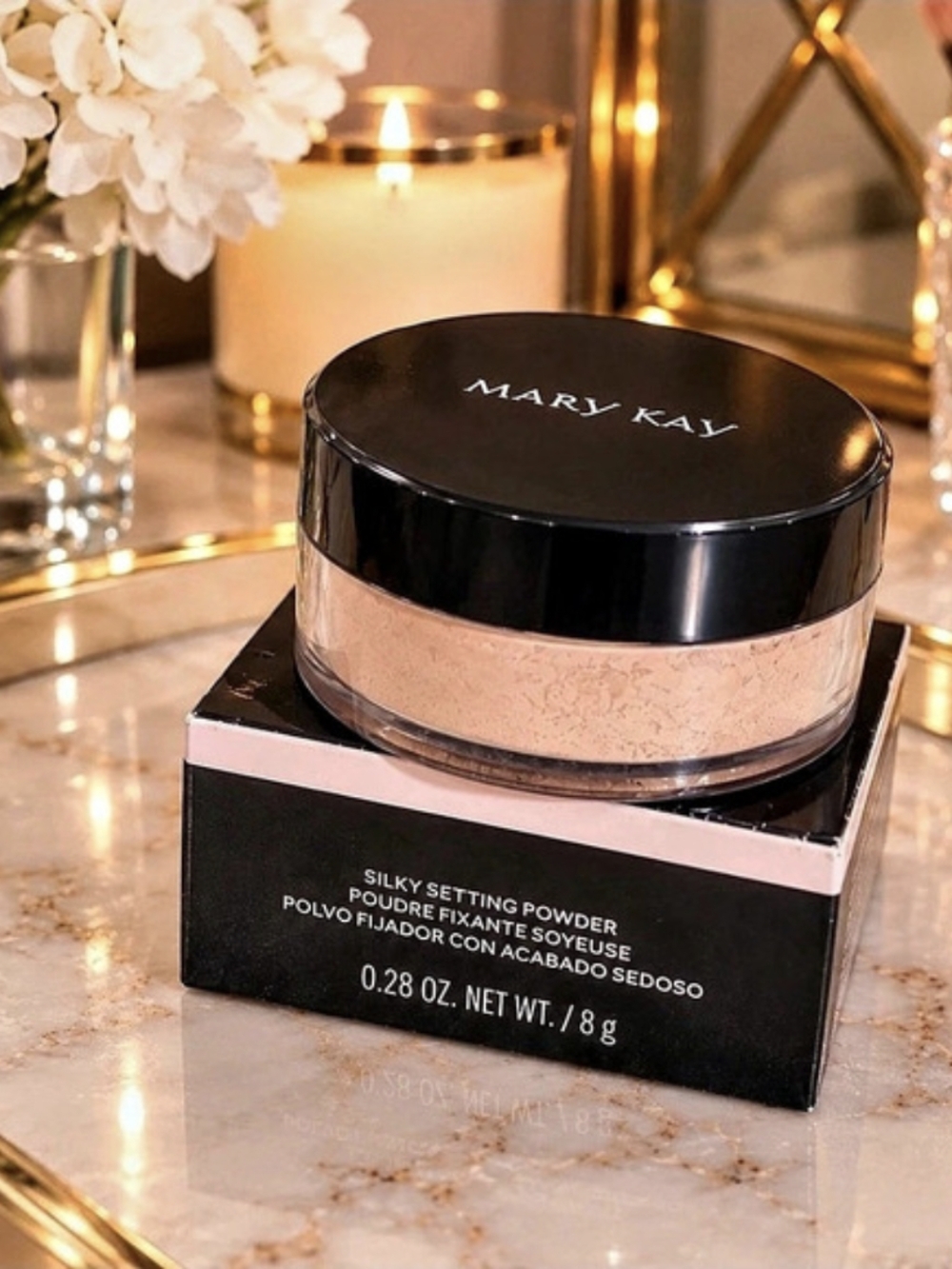 Mary Kay Silky Setting Powder Setting Powder 0.28 oz NWT